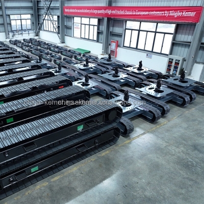 Chassi de subcarro de pista para guindaste móvel e triturador atualize seu equipamento hoje