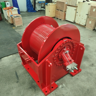 Fonte de energia hidráulica 55000LBS 25 toneladas Guincho para guindaste móvel e máquina de perfuração