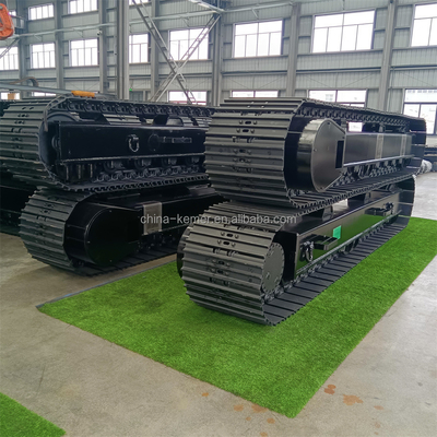 Mineração triturador móvel pista chassi de subcarro para Caterpillar JCB Excavator Ect