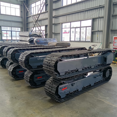 Mineração triturador móvel pista chassi de subcarro para Caterpillar JCB Excavator Ect