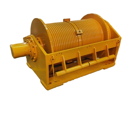 25T de alta torque de reboque do motor de linha de arame Vínculo hidráulico para o poste da bandeira Velocidade 0-40m/min