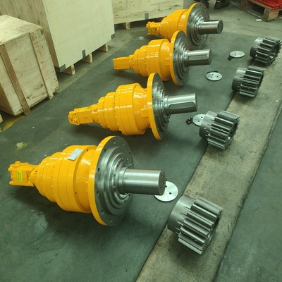 Equipamento planetário com suporte ODM para a unidade final de caminhões de mistura de concreto