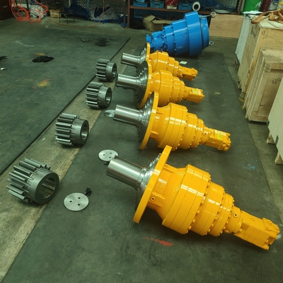 Equipamento planetário com suporte ODM para a unidade final de caminhões de mistura de concreto
