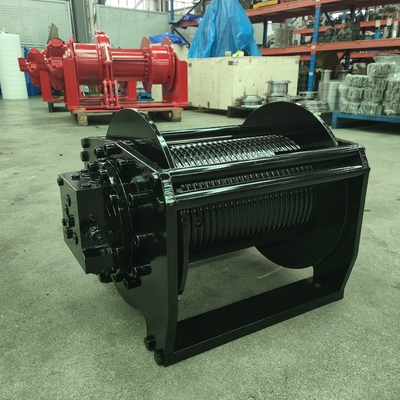 Forte e durável 1200W Capacidade 2000-13500lbs Guincho hidráulico para puxagem de carga pesada