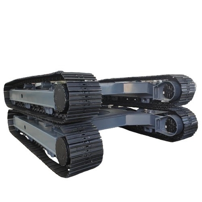 Caminhão subterrâneo de trilhos de aço para motor hidráulico de perfuração, partes de plataforma de robô de escavadeira