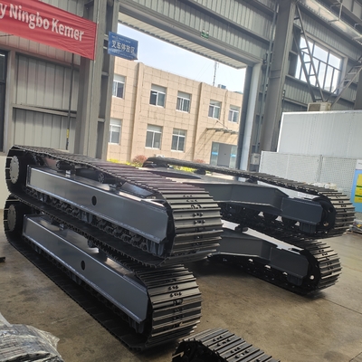 Caminhão subterrâneo de trilhos de aço para motor hidráulico de perfuração, partes de plataforma de robô de escavadeira