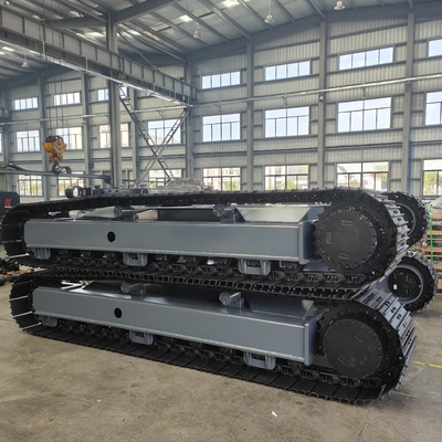 Caminhão subterrâneo de trilhos de aço para motor hidráulico de perfuração, partes de plataforma de robô de escavadeira