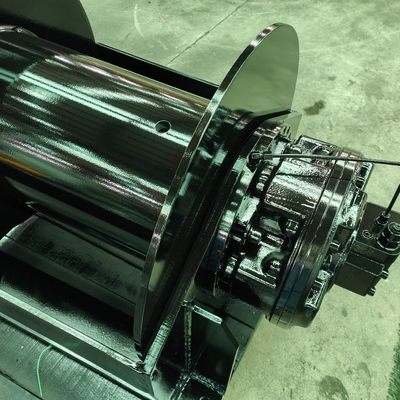 Guincho hidráulico de 50KN com motor GM para guindaste e guincho de ancoragem marinha 11000LBS