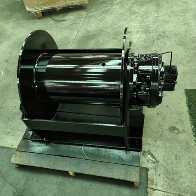 Guincho hidráulico de 50KN com motor GM para guindaste e guincho de ancoragem marinha 11000LBS