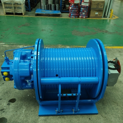 Guincho hidráulico de reboque de 3 toneladas 5 toneladas 8 toneladas 10 toneladas 20 toneladas para máquinas de perfuração e equipamento de mineração