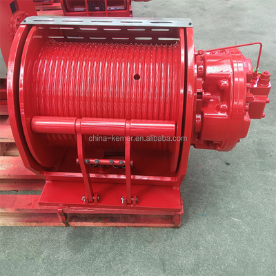 Guincho hidráulico para mineração de perfuração Rig corda de arame em velocidade e poderosa