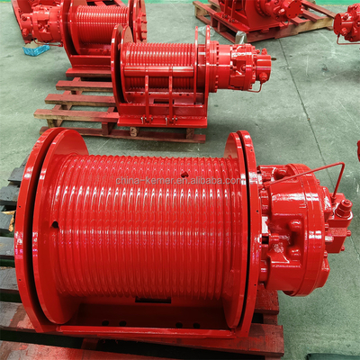 Guincho hidráulico para mineração de perfuração Rig corda de arame em velocidade e poderosa