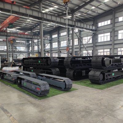 OEM durável 8T Track Link Excavator Subcarro Parts Track Chain Wheel Dozer Backhoe Componentes sobressalentes