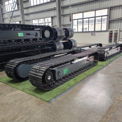 OEM durável 8T Track Link Excavator Subcarro Parts Track Chain Wheel Dozer Backhoe Componentes sobressalentes