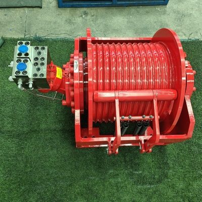2t 4t 6t 8t 10t Guincho hidráulico para dragas Pontoão, guindaste, escavadeira e puxador de madeira