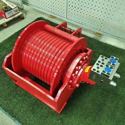 2t 4t 6t 8t 10t Guincho hidráulico para dragas Pontoão, guindaste, escavadeira e puxador de madeira