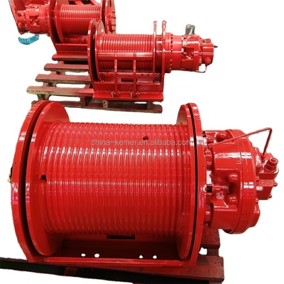 Equipamento de elevação de cordas de arame de aço 10 t 20 t Guincho hidráulico de guincho para trabalho pesado