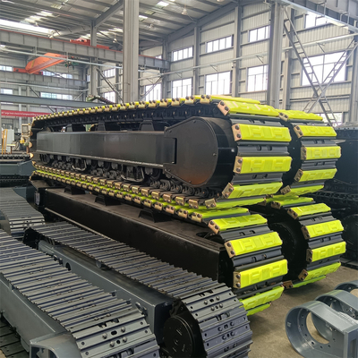 Chassis de subcarro de trilha de escavadeira para triturador móvel de mineração em condições de trabalho pesado