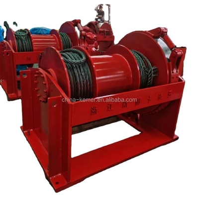 Vinil de arrasto hidráulico de 10 toneladas de aço de alto carbono de 120 V para amarre marítimo e barco salva-vidas Davit