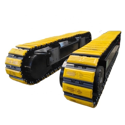 Chassi de rolamento de aço de 35 toneladas para escavadeiras e equipamentos de transporte Excelente desempenho