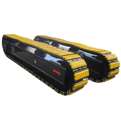 Chassi de rolamento de aço de 35 toneladas para escavadeiras e equipamentos de transporte Excelente desempenho