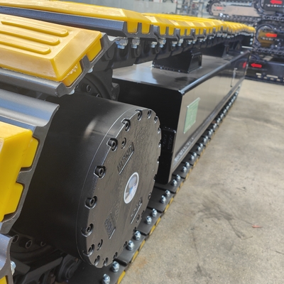 Chassi de rolamento de aço de 35 toneladas para escavadeiras e equipamentos de transporte Excelente desempenho