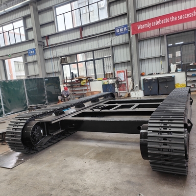 OEM Chassis de trilho de aço Crawler Tracked Undercarriage para escavadeira de perfuração Melhor escolha