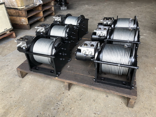 0-650KN Capacidade de guincho de guincho de pista pequena com motor hidráulico e baixo ruído