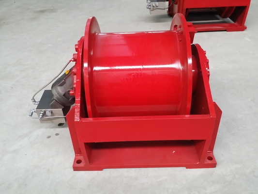 Compacto e durável Autódromo de guincho hidráulico de guincho Capacidade 0-650KN para caminhões pequenos