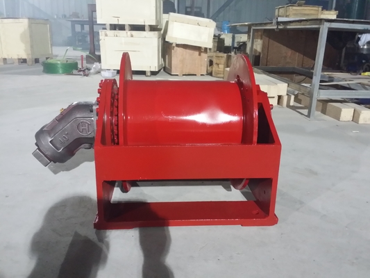 Compacto e durável Autódromo de guincho hidráulico de guincho Capacidade 0-650KN para caminhões pequenos
