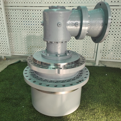 Redutor de velocidade do motor de viagem hidráulico de ferro fundido Rexroth GFT personalizado para plataforma de perfuração