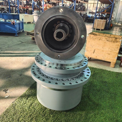 Redutor de velocidade do motor de viagem hidráulico de ferro fundido Rexroth GFT personalizado para plataforma de perfuração