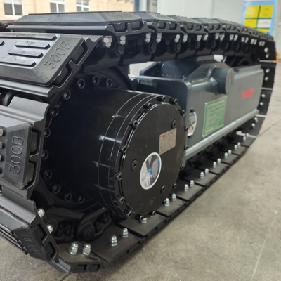 Chassis de 5 toneladas de aço e 8 toneladas de travagem de borracha para protecção da plataforma de perfuração