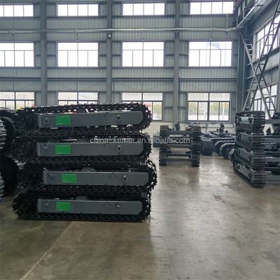 Chassis de pista do trem de pouso, parte n.o KRT1500 para escavadeira Caterpillar JCB Ect em bom estado