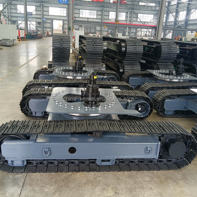 Chassis de pista do trem de pouso, parte n.o KRT1500 para escavadeira Caterpillar JCB Ect em bom estado