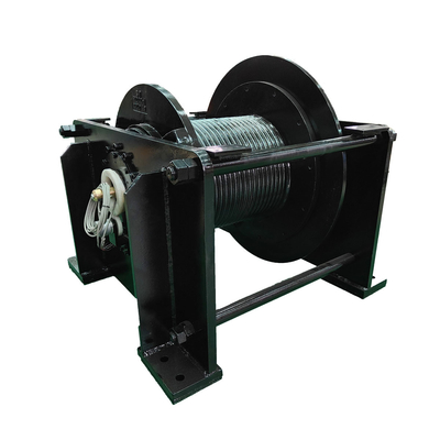 Guincho hidráulico para rebocadores, tractores, âncoras e escavadeiras, motor