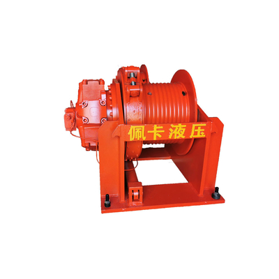 Motor de guincho hidráulico de aço para guinchos de tambor único de 10 toneladas