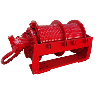 Classe industrial 0-650KN Capacidade Motor hidráulico Guincho de tambor duplo para industrial