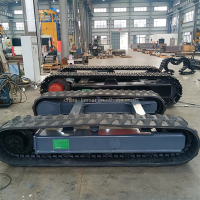 Parte n.o KRT1500 Chassis de pista de borracha de escavadeira de 5 toneladas para aplicações industriais