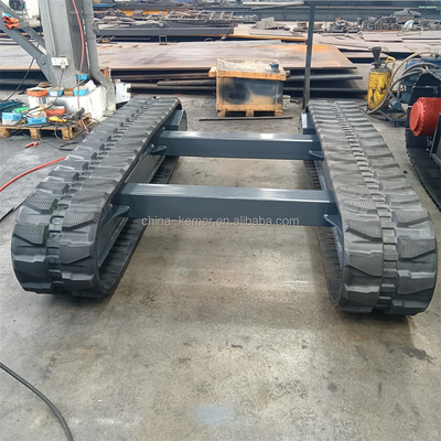 Parte n.o KRT1500 Chassis de pista de borracha de escavadeira de 5 toneladas para aplicações industriais