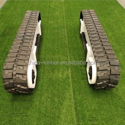Parte n.o KRT1500 Chassis de pista de borracha de escavadeira de 5 toneladas para aplicações industriais