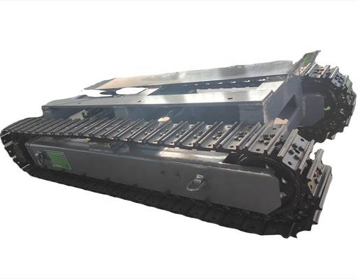 Excavador Crawler Chassis de aço com trilho para operação suave e durabilidade