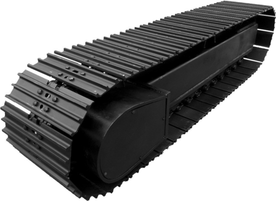 Excavador Crawler Chassis de aço com trilho para operação suave e durabilidade
