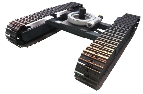 Excavador Crawler Chassis de aço com trilho para operação suave e durabilidade