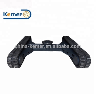 KRT3000 Mini Chassis de trilho de borracha para equipamento de transporte de pequenas cargas