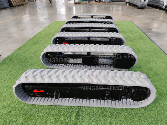 Motor de condução hidráulica Modelo Mini Chassis de pista de borracha para escavadeira de mineração KRT3000