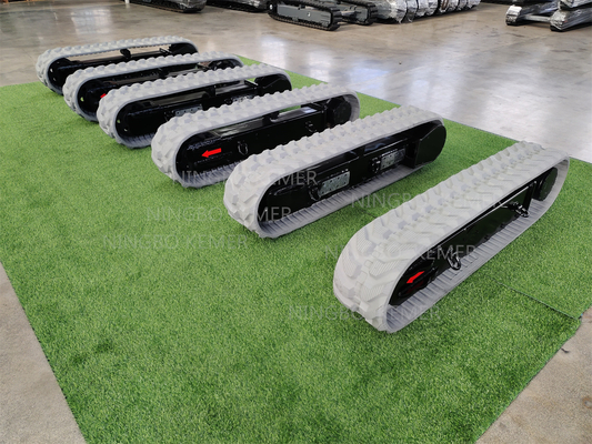 Motor de condução hidráulica Modelo Mini Chassis de pista de borracha para escavadeira de mineração KRT3000