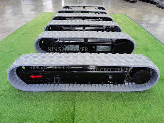 Motor de condução hidráulica Modelo Mini Chassis de pista de borracha para escavadeira de mineração KRT3000