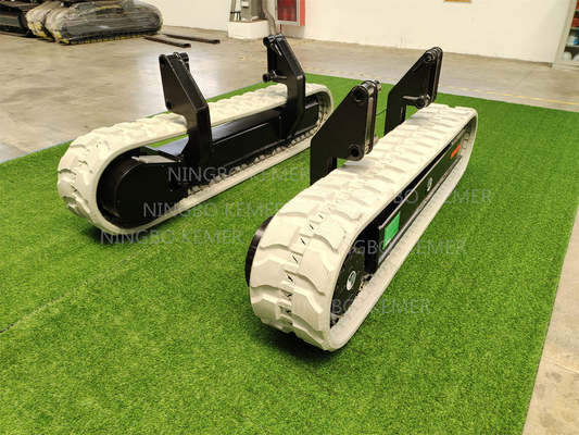 Chassis de pista de borracha para carregamento de equipamento de transporte de energia