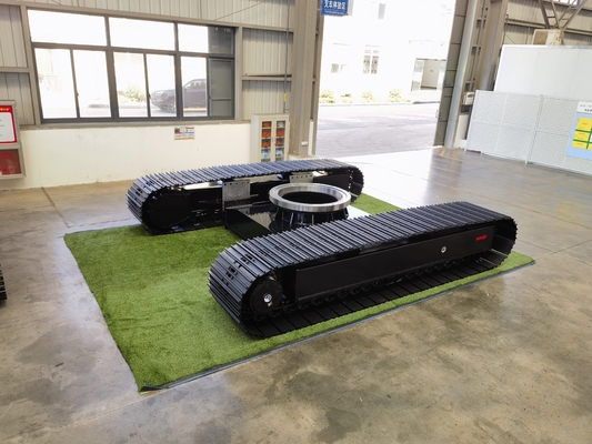 Capacidade de carregamento de 80 toneladas Subcarro de trilho de rastreamento personalizado para escavação duradoura